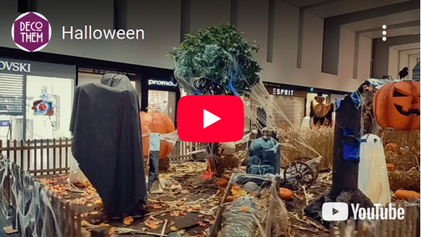 Décorations Halloween fantômes Marin Centre 2020