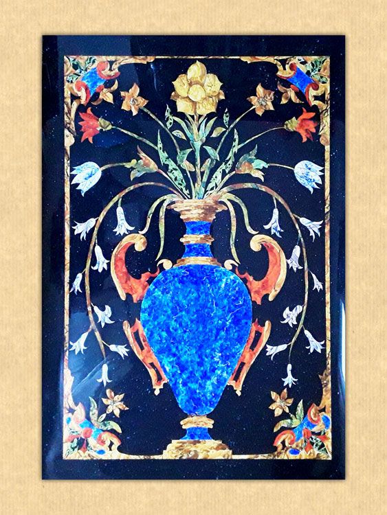 Peinture | Vase en marbre