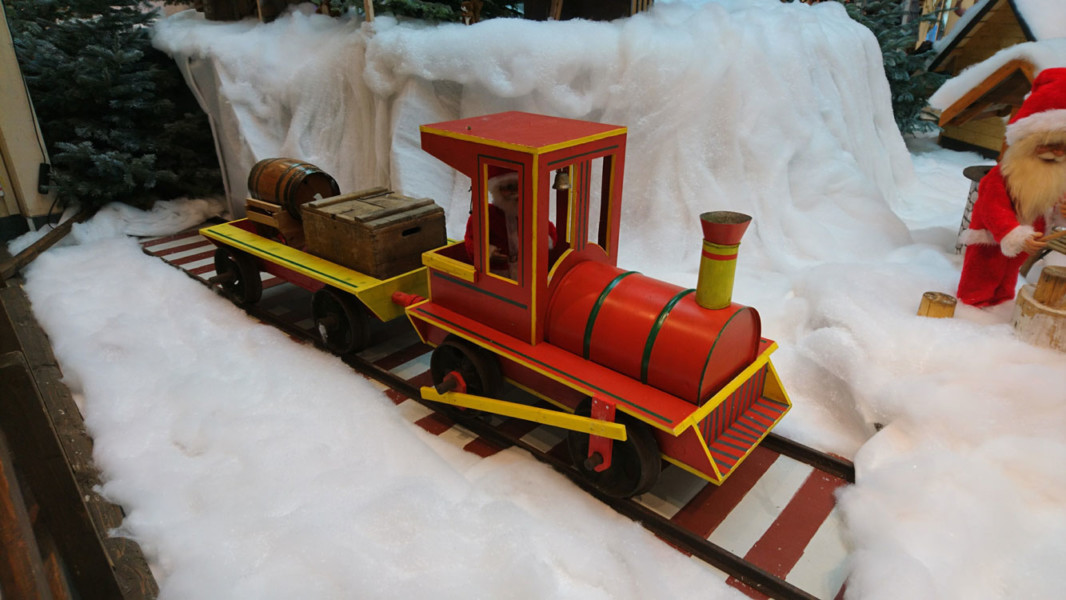Le train du Père Noël Creation en bois | Le train du père noël