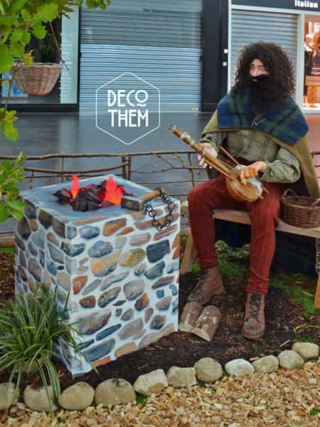 Village celtique | Mannequin celte Village celtique | Mannequin celte